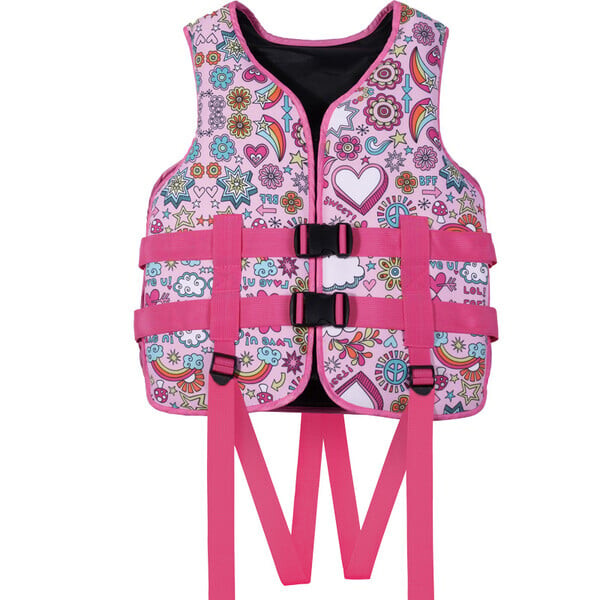 Megartico 2–6-aastane laste ujumisvest lilleprinteriga veepäästevest Laste turvatõke Baby ujuvvest basseinitarvikud