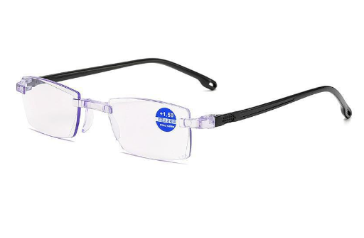 Nove naočale za čitanje protiv plave zrake, muškarci, žene, naočale bez okvira za prezbiopiju za žene, plave naočale