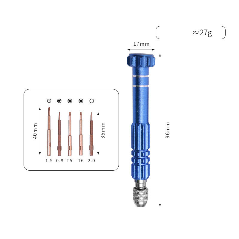 5 vienā Briļļu skrūvgriezis Daudzfunkciju rokas instrumenti Brilles Skrūvgriezis Saulesbrilles Pulksteņa tālruņa remonta komplekts