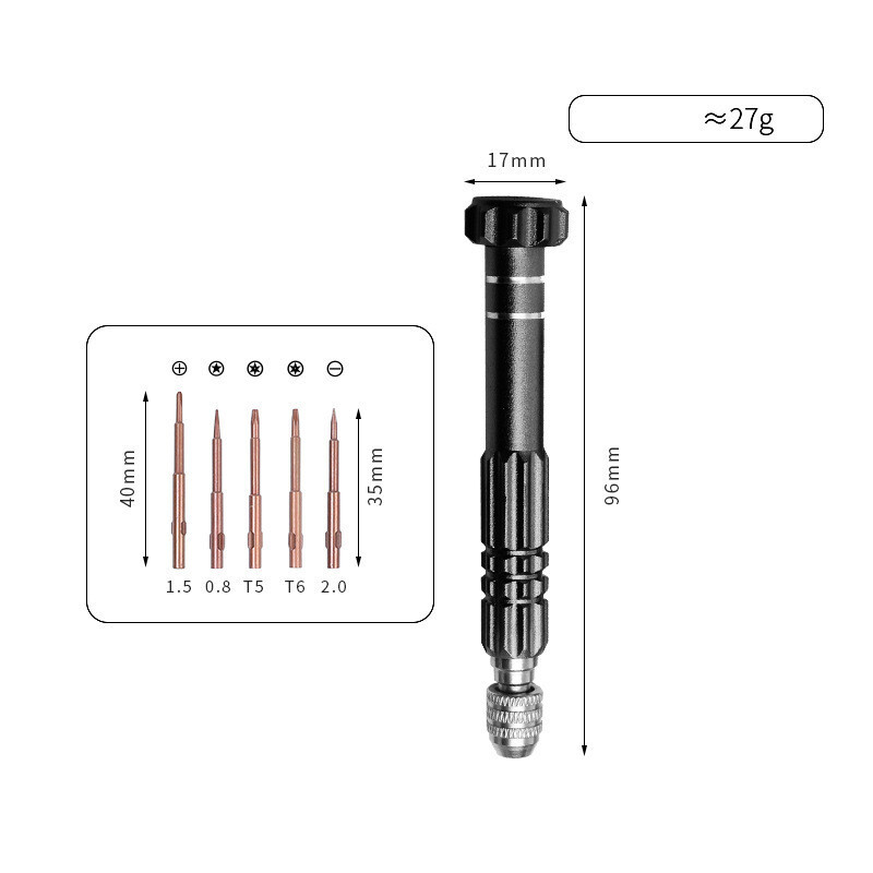 5 vienā Briļļu skrūvgriezis Daudzfunkciju rokas instrumenti Brilles Skrūvgriezis Saulesbrilles Pulksteņa tālruņa remonta komplekts