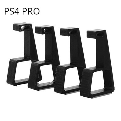 PS4 plakanā stiprinājuma atbalsta spēļu konsoles horizontālā turētāja kronšteina dzesēšanas pēdas PS4/SLIM/PRO piederumiem
