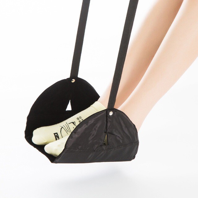 Lennuautoga reisimine Essential lennunduse istme jalapadi Reguleeritav rongi Lennuk jalatugi Jalad võrkkiik Kaasaskantavad reisitarvikud