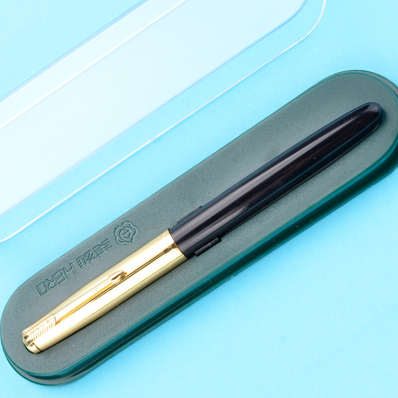 1vnt Metalinis gelinis ritininis rašiklis juodas mėlynas raudonas tušinukas 0,5 mm pasirašymo rašikliai biuro studentams Verslo reikmenys