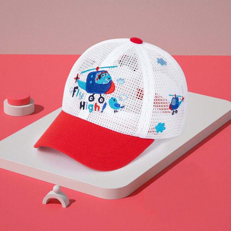 Animacinių filmų automobilinė beisbolo kepurė vaikams pavasario vasara kūdikių kepurė Kvėpuojanti lauko paplūdimio kepurė mergaitėms berniukams