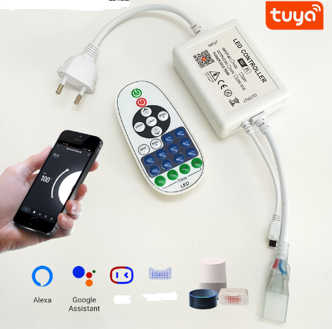 Led-riba dimmeri lüliti 750 W 11 võtmega IR-kaugjuhtimispuldiga LED-kontroller 110 V 220 V LED-dimmeri draiver 2835 LED-ribatule jaoks