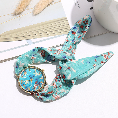 Shsby 2018 új női karóra Luxus márkájú, alkalmi virágos kvarcóra női virágos szövet karóra Reloj Mujer Drop Shipping