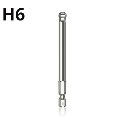 Εξάγωνο μύτη κατσαβιδιού με σφαίρα από κράμα χάλυβα 65 mm H2 H2.5 H3 H4 H5 H6 H8 Μαγνητική μύτη οδήγησης για οικιακά εργαλεία χειρός αυτοκινήτου