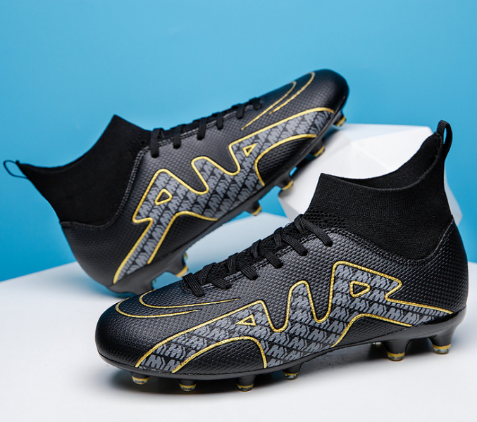 Profesionāli unisex futbola apavi vīriešiem un sievietēm TF/FG futbola zābaki ar gariem tapas un plakanas zoles kedas vīriešu sporta apavi