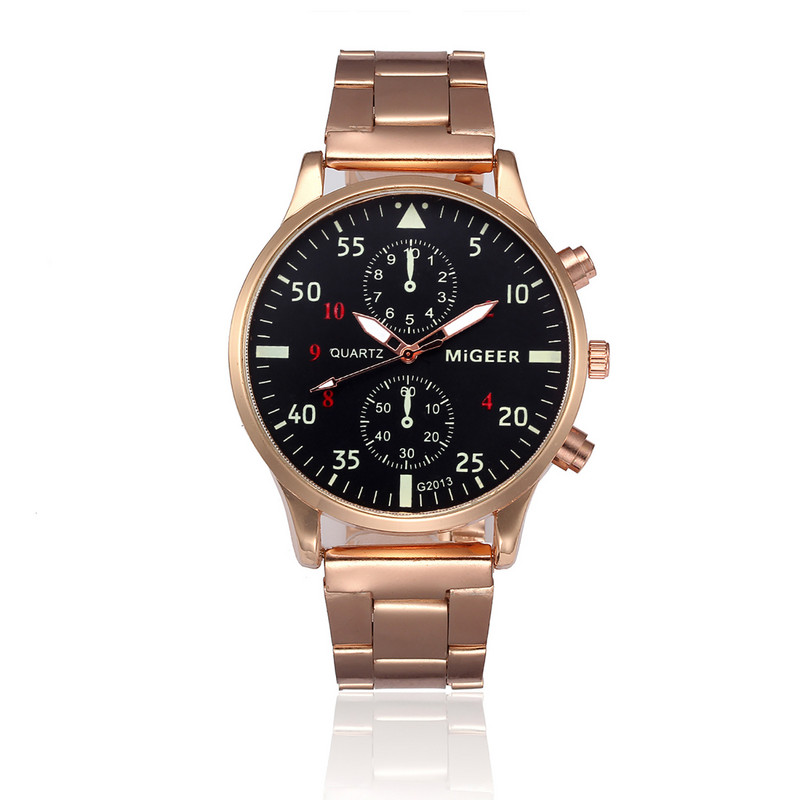 Casual  Ceasuri de mână cu cuarț de lux de marcă de top pentru bărbați Cadouri originale pentru iubit Regalos Para Hombre