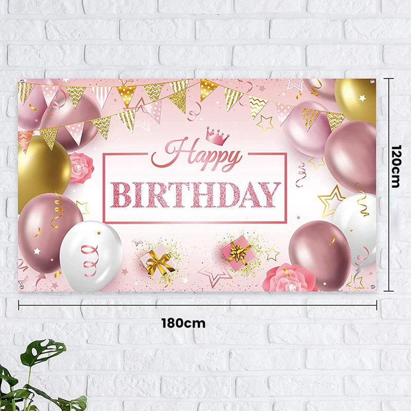 Palju õnne sünnipäevaks Taustabänner Eriti suur sünnipäevasildi plakat meestele naiste sünnipäevapeo kaunistus