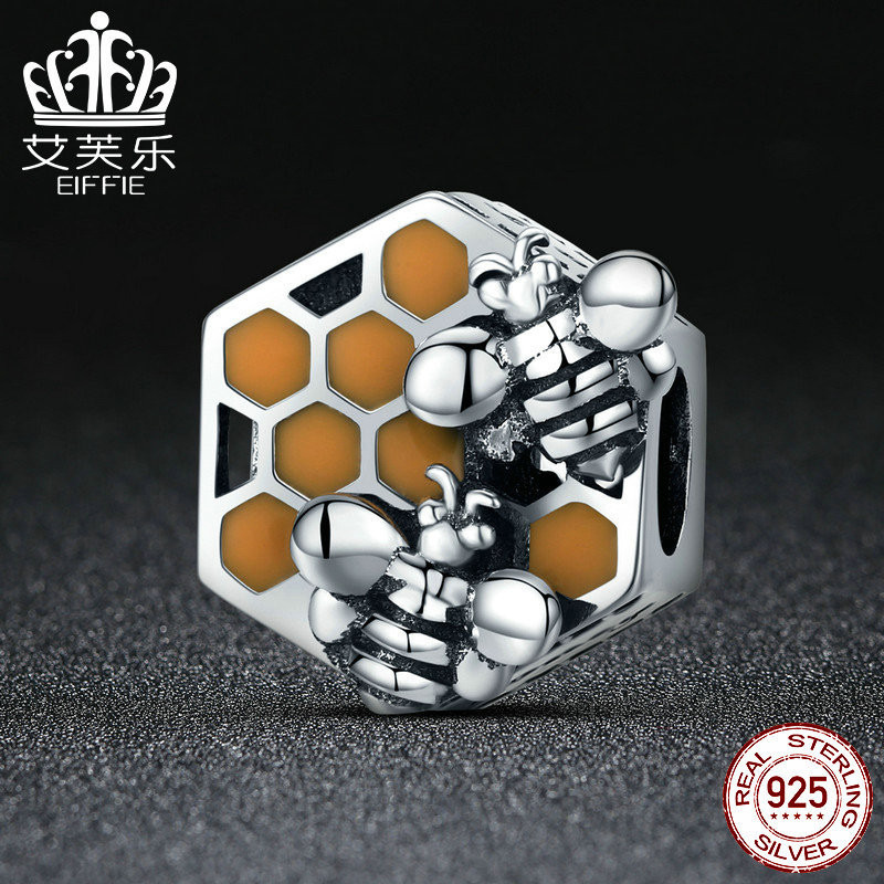 Uus euroopalik originaal võlu ja armastus, ümarad õõnsad helmed, sobivad Pandora käevõrudele DIY naiste ehted