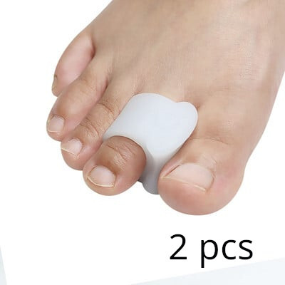 Pexmen 2/4/10Pcs Soft Gel Toe Separators Toe Spacers Bunion Corrector για επικάλυψη Hallux Valgus και Hammertoe Foot Care Tool