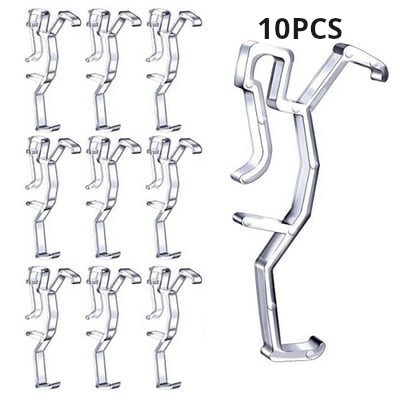 Stezaljke za zavjese Prozirna plastična stezaljka držača za zastore za prozore zastore, vodoravne umjetne i dijelove drvenih zastora