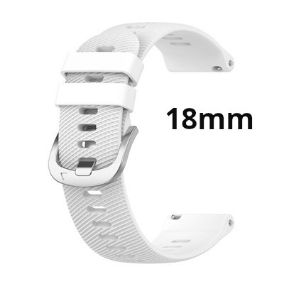 H8WA 18 mm-es szilikon óraszíj vízálló csuklópánt csuklópánt öv ID205U/ID205S/ID205L/ID216-hoz