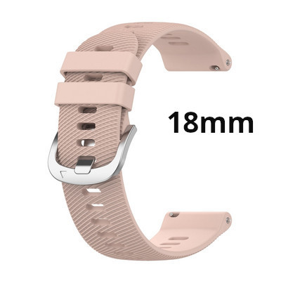 H8WA 18 mm-es szilikon óraszíj vízálló csuklópánt csuklópánt öv ID205U/ID205S/ID205L/ID216-hoz