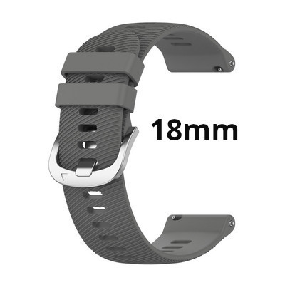 H8WA 18 mm-es szilikon óraszíj vízálló csuklópánt csuklópánt öv ID205U/ID205S/ID205L/ID216-hoz