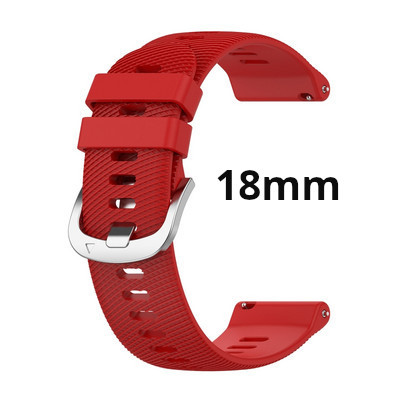 H8WA 18 mm-es szilikon óraszíj vízálló csuklópánt csuklópánt öv ID205U/ID205S/ID205L/ID216-hoz