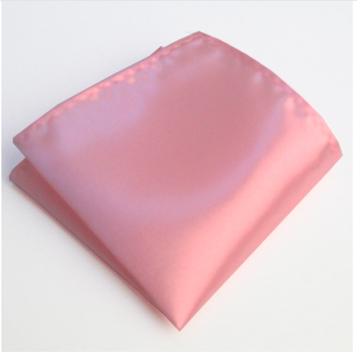 Läikiv polüester Satiin Solid Hankie Punane Roheline Must Värviline Taskurätik Meeste Ülikond Tasku kandiline Pulmakink Peo Aksessuaar