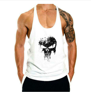 Γυμναστήριο Cotton Tank Top Ανδρικά ρούχα γυμναστικής Ανδρικά μπλουζάκια Bodybuilding Καλοκαιρινά ρούχα γυμναστικής για ανδρικά αμάνικα φανελάκια για τρέξιμο