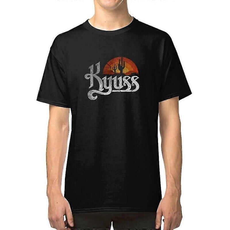 Kyuss Black Widow Stoner Rock Queens of The Stone Age Clutch T-shirt Γυναικείες και ανδρικές μπλούζες Unisex Plus Size Cotton O Neck Tees