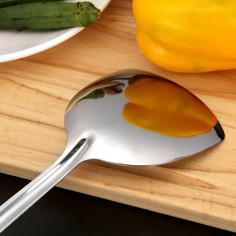 Posuđe od nehrđajućeg čelika Neprianjajuća lopatica za pecivo Drvena drška Žlica za juhu Žlica za vruću posudu Cjedilo Kuhinjski pribor za kuhanje