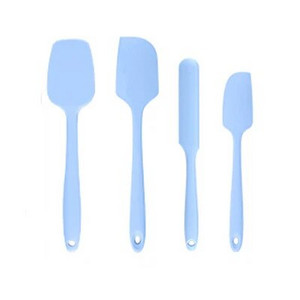 4 gab./komplekts virtuves silikona krēmkrāsas lāpstiņa sviesta šokolādes salātu skrāpis mikseris Nepiedegošs mīklas kūku konditorejas izstrādājumu blenderis Virtuves piederumi