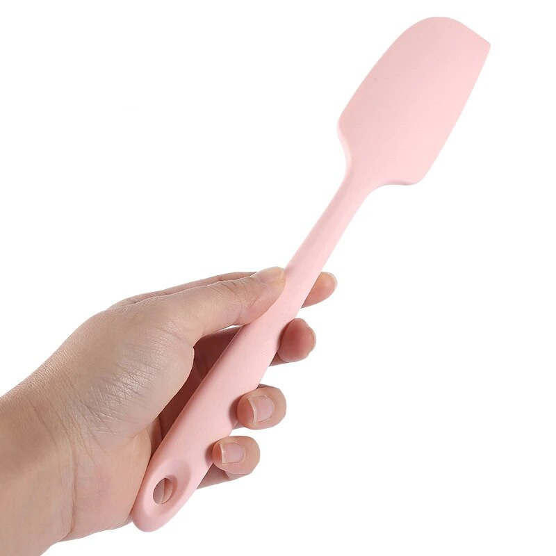 4 gab./komplekts virtuves silikona krēmkrāsas lāpstiņa sviesta šokolādes salātu skrāpis mikseris Nepiedegošs mīklas kūku konditorejas izstrādājumu blenderis Virtuves piederumi