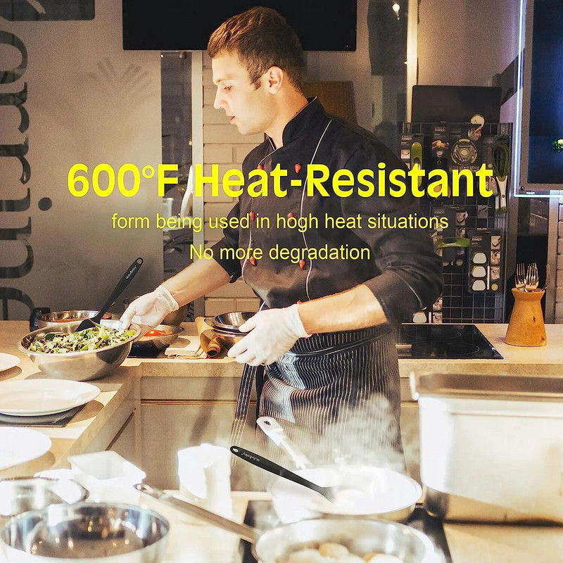 6 vnt. Silikoninių mentelių rinkinys Nelipnus karščiui atsparus aliejaus teptukas Tortų kremas Mentele Kepimas Kepimas Maišymas Virtuvės reikmenys Virtuvės įrankiai