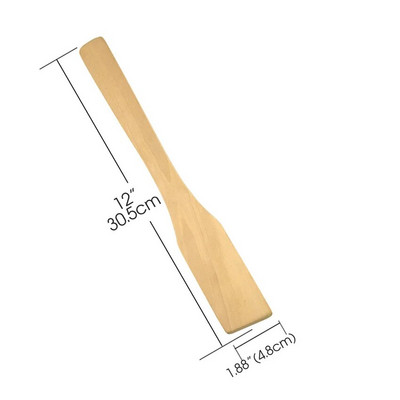 Ustensile de bucătărie din lemn Linguriță Furculiță Spatulă Amestecare pentru gătit Amestecare Instrument de bucătărie Instrument din lemn masiv pentru salată pentru Wok Tigaie