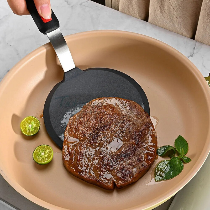 Silikonska lopatica za okretanje, otporna na toplinu, neljepljivi kuhinjski alati Kuhanje, pečenje, prženje ribe, pečena lopatica, lopatica za hranu