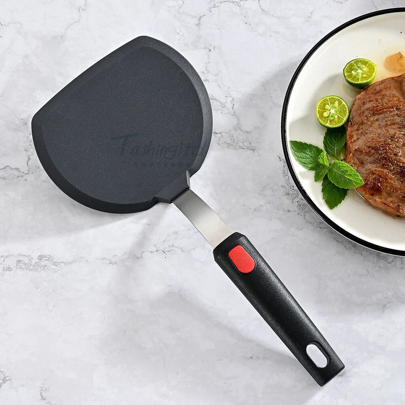 Silikonska lopatica za okretanje, otporna na toplinu, neljepljivi kuhinjski alati Kuhanje, pečenje, prženje ribe, pečena lopatica, lopatica za hranu