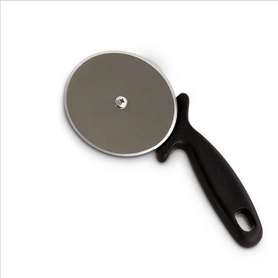 Nerūdijančio plieno pjaustytuvas picos peilis pyrago įrankiai picos ratukai žirklės idealiai tinka picai, pyragams, vafliams ir tešlos sausainiams