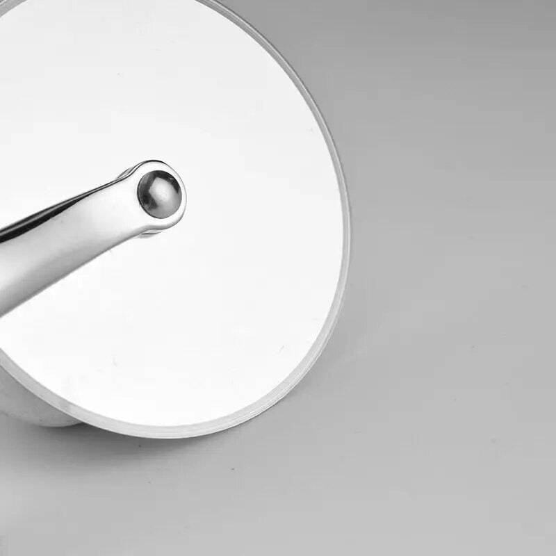 PizzAtHome cinko lydinio picos pjaustyklės peilis, sklandžiai besisukantis picos pjaustyklės ratukas su apvaliu peiliu makaronų pjaustyklė su rankenos kepimo įrankiais