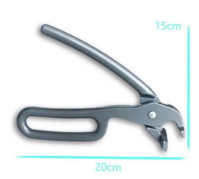 Picos keptuvės dėklo spaustukas Aliuminis su kabliu molio puodo segtukas Virtuvės įrankiai Tortų pyrago indų skardų padėklai, pilers Apsaugos nuo nuplikimo karšto izoliacinio spaustuko