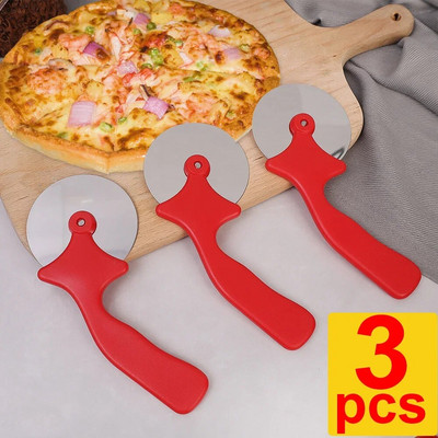 Picos pjaustytuvas Plieninis kočiojamas peilis tešlos tešlos pjaustytuvas ratukas voleliu plutos kepimo įrankiai Rankinis makaronų vyniotinis Aštrūs nesurūdiję peiliai