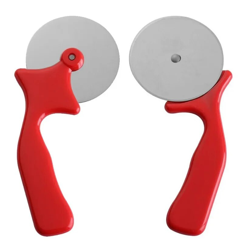 Picos pjaustytuvas Plieninis kočiojamas peilis tešlos tešlos pjaustytuvas ratukas voleliu plutos kepimo įrankiai Rankinis makaronų vyniotinis Aštrūs nesurūdiję peiliai