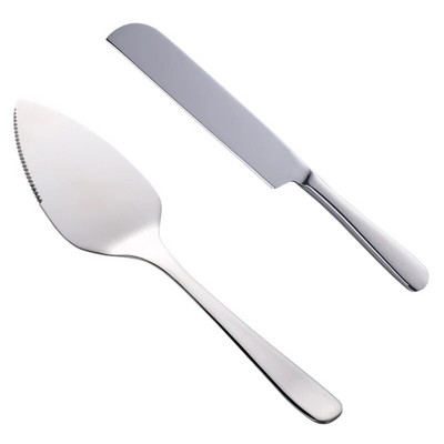 2 vnt./rinkinys 304 nerūdijančio plieno tortų pjaustytuvas kepimo įrankiai sūrio picos pyrago pyrago mentele Aukštos kokybės aukso serverio duonos peilis