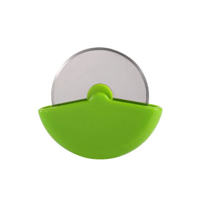 Nerūdijančio plieno picos pjaustyklės, apvalus peilis, skirtas picai ruletei, kepimo indams tešlai Picos pjaustyklės pjaustyklės kepimo virtuvės įrankis