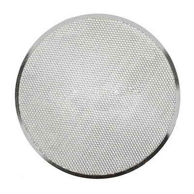 Професионална кръгла тава за печене на фурна за пица, решетка за барбекю, незалепваща мрежеста мрежа
