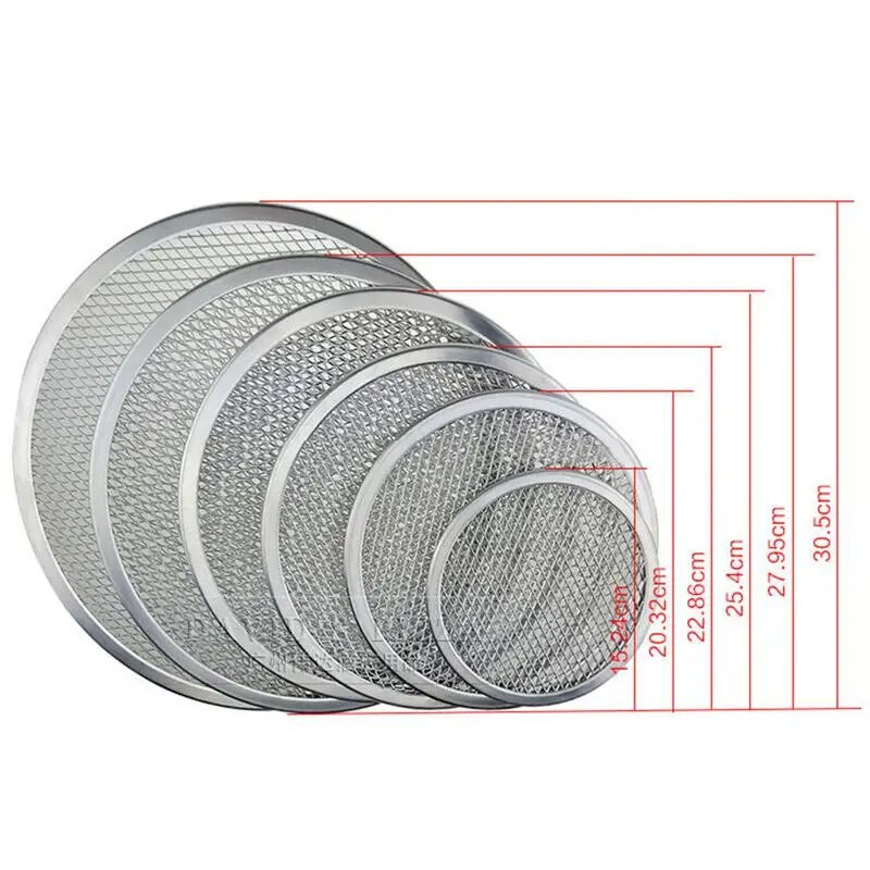 Profesionalus apvalios picos orkaitės kepimo padėklas, grotelės, nepridegantis tinklelis