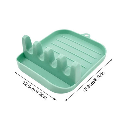 Στήριγμα κουταλιού κουζίνας για πιρούνι Σπάτουλα ράφι Θήκη κουταλιού Βάση επιτραπέζιων σκευών Βάση αποθήκευσης για θήκη για κουτάλια καπάκι για κουτάλια Οργανωτής κουζίνας