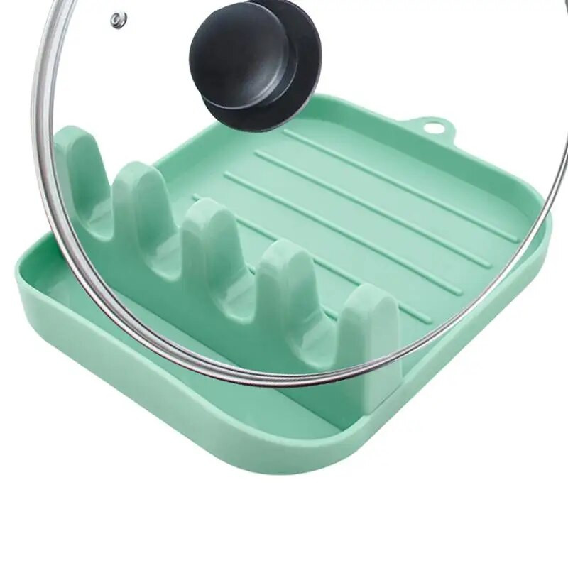 Στήριγμα κουταλιού κουζίνας για πιρούνι Σπάτουλα ράφι Θήκη κουταλιού Βάση επιτραπέζιων σκευών Βάση αποθήκευσης για θήκη για κουτάλια καπάκι για κουτάλια Οργανωτής κουζίνας