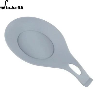 Suport lingura din silicon Tampă de odihnă Ustensile de bucătărie Spatulă Bătător de ouă Rezistent la căldură Preșă de loc Tavă Covorașe de izolare Ustensile de bucătărie
