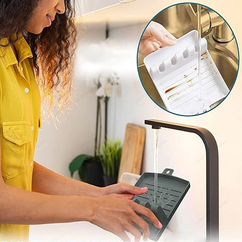 Virtuviniai šaukštų laikikliai puodo dangtis stovas puodo dangtis virimo įrankis stalo reikmenų laikymo stovas Šaukštas lazdelės laikiklis mentelė nutekėjimo stovo įtaisas