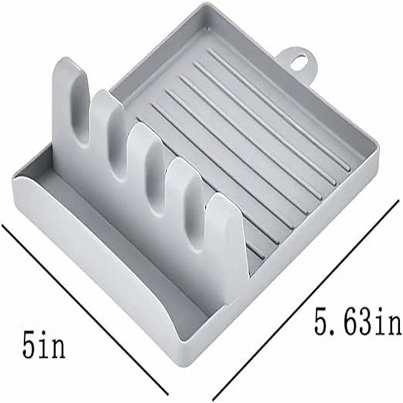 Virtuviniai šaukštų laikikliai puodo dangtis stovas puodo dangtis virimo įrankis stalo reikmenų laikymo stovas Šaukštas lazdelės laikiklis mentelė nutekėjimo stovo įtaisas