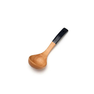 Turner Cjedilo za rižu od prirodnog drveta Posuđe za kuhanje Kuhinjski alat Cjedilo za kuhanje Žlica Lopatica za juhu Žlica za rižu Lopatica