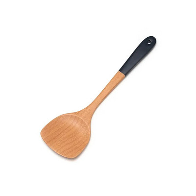 Turner Cjedilo za rižu od prirodnog drveta Posuđe za kuhanje Kuhinjski alat Cjedilo za kuhanje Žlica Lopatica za juhu Žlica za rižu Lopatica