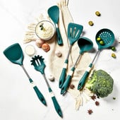 1vnt Nelipnūs virtuvės reikmenys Virtuvės reikmenys Pyragas BBQ kepimo įrankis Silikoniniai virtuvės reikmenys Mentele Kaušas Kiaušinių plakimo Kastuvas Šaukštas Sriuba