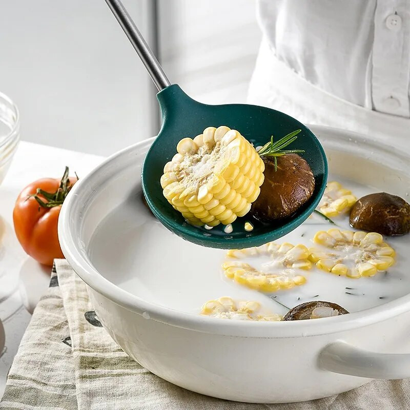 1vnt Nelipnūs virtuvės reikmenys Virtuvės reikmenys Pyragas BBQ kepimo įrankis Silikoniniai virtuvės reikmenys Mentele Kaušas Kiaušinių plakimo Kastuvas Šaukštas Sriuba