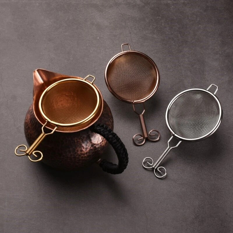 Bāra kokteiļu sietiņš 304 Nerūsējošā tērauda konisks kokteiļu siets, kas lieliski piemērots sulas gabaliņu noņemšanai